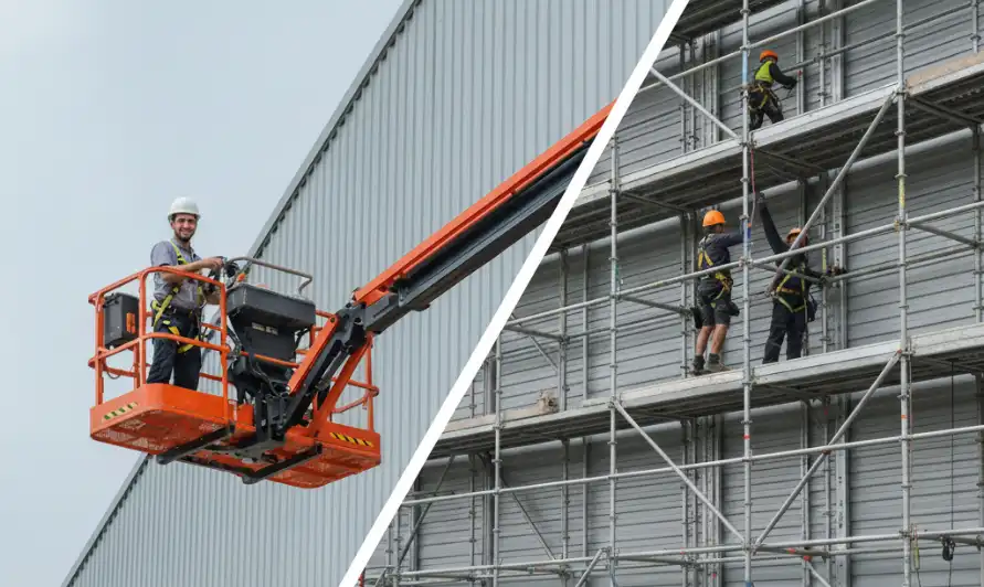 Plataforma elevadora de seguridad