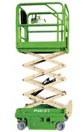 plataforma elevadora de 6 metros para trabajos en altura