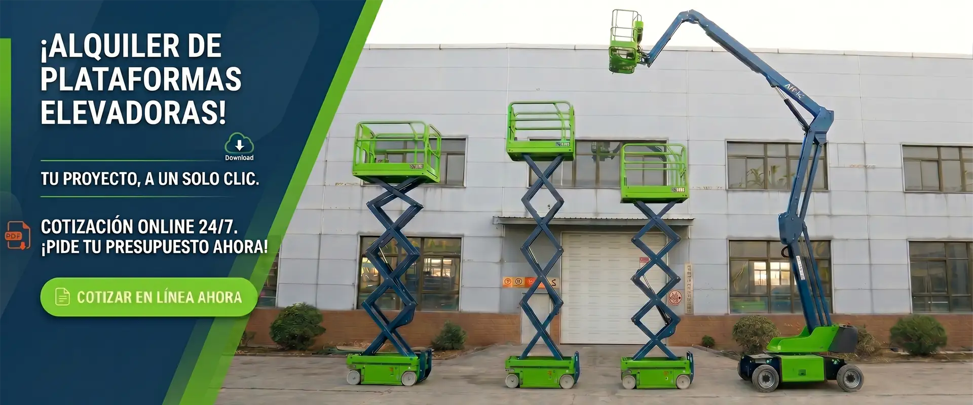 precio alquiler manlift