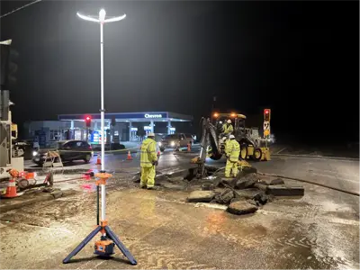 torres de iluminación led